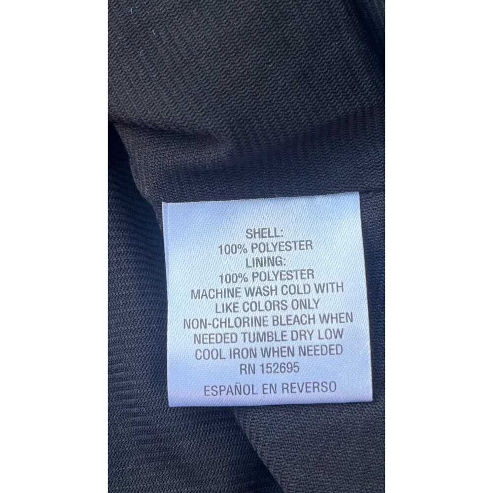 Maison Jules Women's Sleeveless Munich Shift Dress Deep Black Size S - Picture 3 of 9